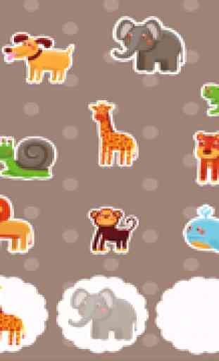 ABC Auswendig Lernen - Lern-Spiel Für Kinder der Tiere im Zoo 1