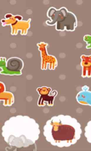 ABC Auswendig Lernen - Lern-Spiel Für Kinder der Tiere im Zoo 2