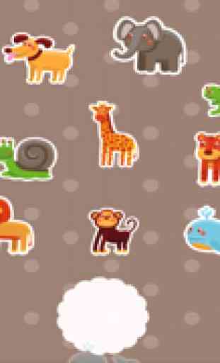 ABC Auswendig Lernen - Lern-Spiel Für Kinder der Tiere im Zoo 3