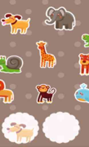 ABC Auswendig Lernen - Lern-Spiel Für Kinder der Tiere im Zoo 4
