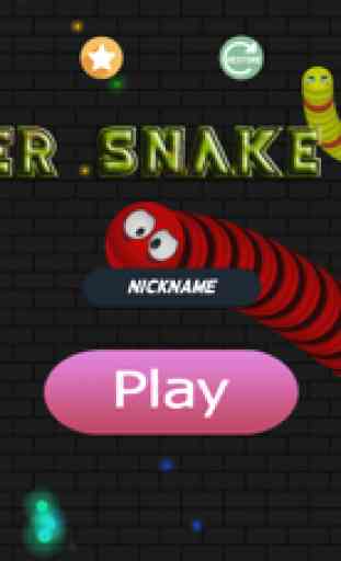 Agar-Schlange-Wurm - Hungry Snake Slither Dash War 1