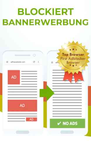 Free Adblocker Browser - Adblock & Popup Blocker 1