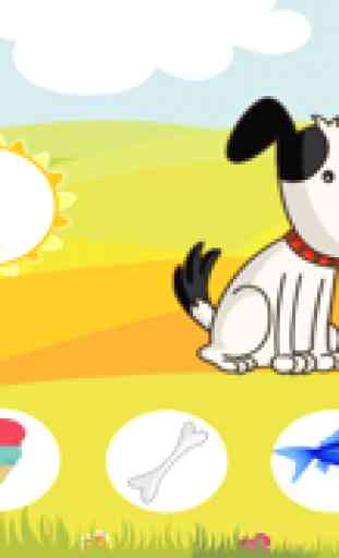 Aktiv-Spiel Für Kinder Über den Bauernhof - Tiere Füttern Lernen Wie Kuh, Hund, Schaf, Pferd, Katze, Kaninchen 2
