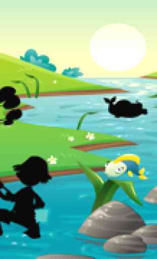 Angel-Spiel für Kleinkinder im Alter von 2 bis 5: Spiele, Puzzles und Rätsel für Kindergarten, Vorschule oder Schule. Lernen mit Meer, Wasser, Fische, Fischer und Angelrute 4