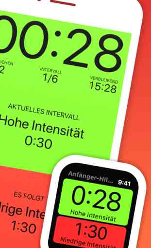 Seconds Intervall-Timer HIIT 2