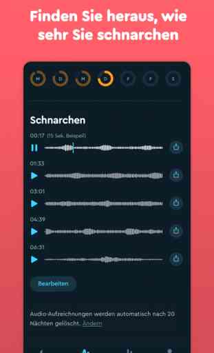 Sleep Cycle - Schlaf Aufnahme (Android/iOS) image 4