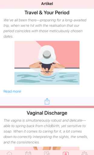 WomanLog Menstruationskalender 4