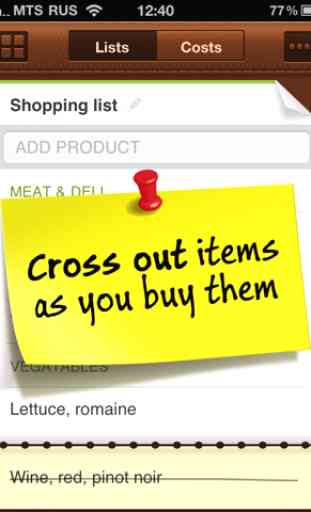 Einkaufspartner Lite - Leicht zu bedienende Einkaufsliste und Ausgabenkontrolle 2