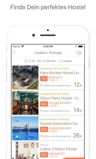 Hostelworld: Hostel-Reise-App 2