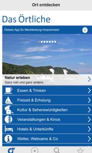 Ostsee-App von Das Örtliche 1