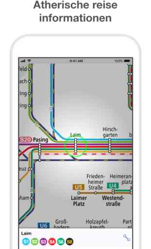 U-Bahn München - Karte & Route 2