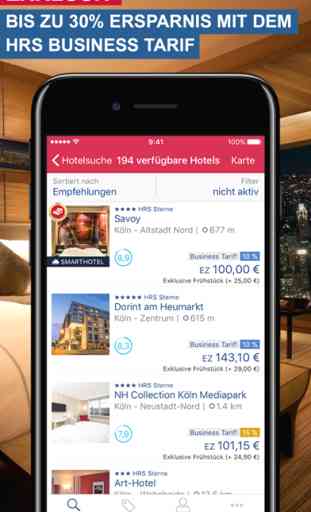 HRS Hotel Suche - Top Hotels 1