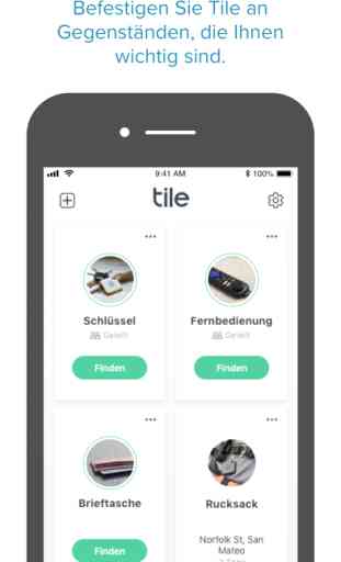 Tile - Find lost keys & phone 1