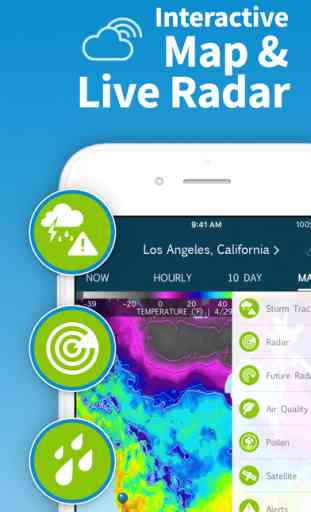 WeatherBug - Wettervorhersage (Android/iOS) image 3