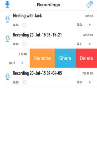 Diktiergerät - audio aufnahme programm und sprachaufnahme diktieren app 3