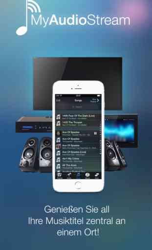 MyAudioStream Lite UPnP Audio Player und Streamer 1