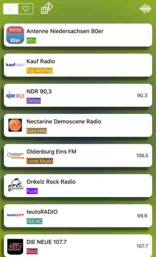 Radio - Die App, die den Zugriff auf das gesamte Radio FREI! - Deutsche Radios 1