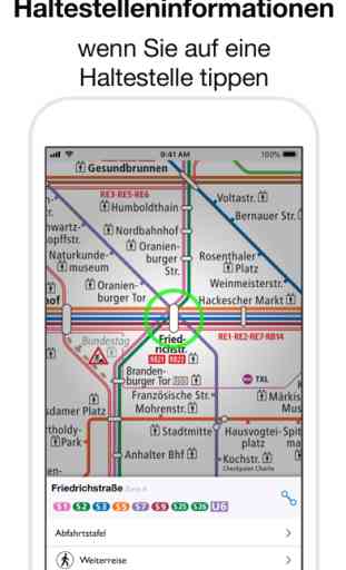 Berliner U-Bahn: BVG-Karte 4