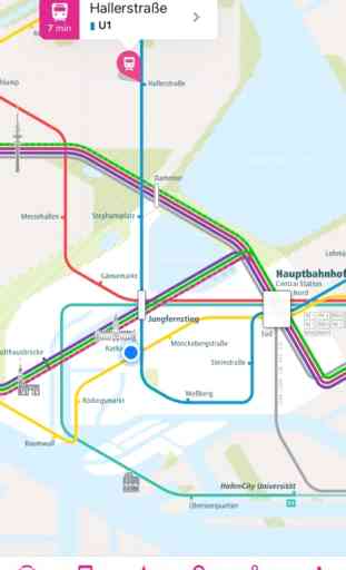 Hamburg Rail Map Lite 1