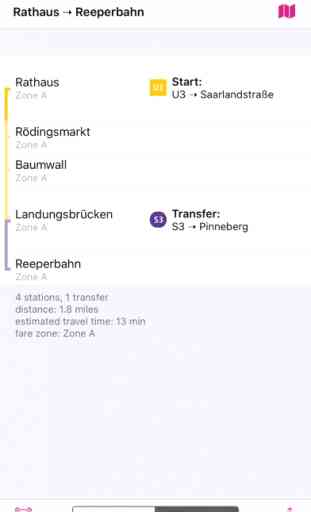 Hamburg Rail Map Lite 4