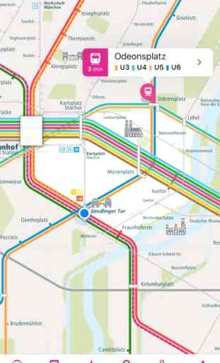 München Rail Map Lite 1
