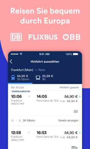 Trainline: Bus & Bahn Reisen 3