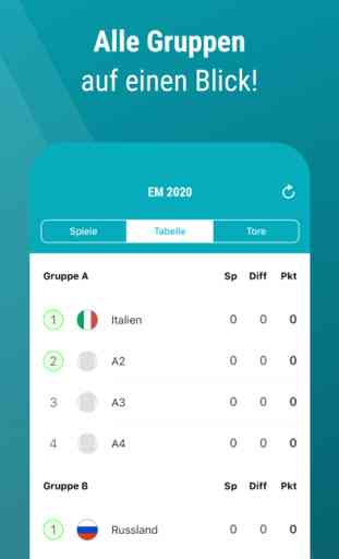 Fußball EM 2020 App - TorAlarm 4
