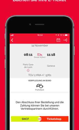 TGV Lyria : Reisen und Buchung 2