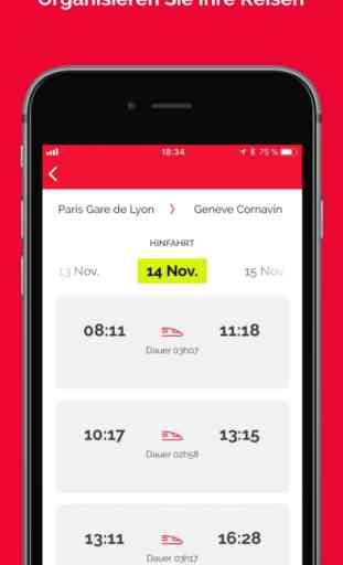 TGV Lyria : Reisen und Buchung 4