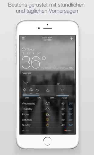 Yahoo Wetter (Android/iOS) image 3