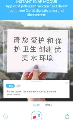 Scan Übersetzen + Foto Scanner (Android/iOS) image 2
