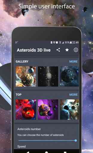 Asteroiden 3D 1