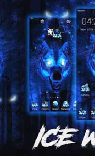 Eiswolf 3D Theme für S7 4