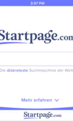 Startpage Suchmaschine 4