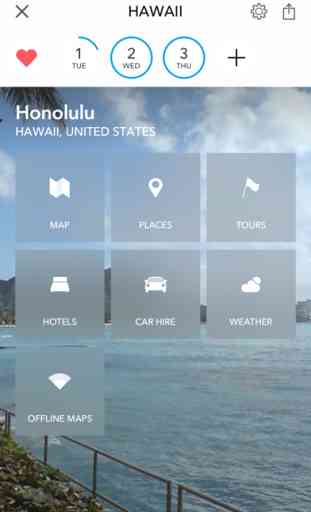 Hawaii - Reiseführer & Offline Stadtplan - Tripomatic 1