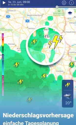 Wetter-Radar: Wettervorhersage 3