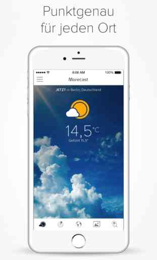 MORECAST Wetter App 1