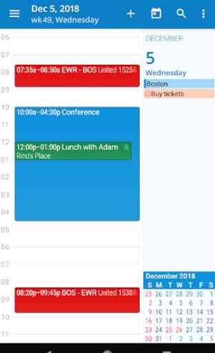 aCalendar - Android Kalender 2