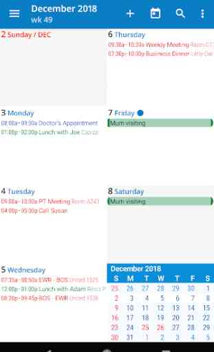 aCalendar - Android Kalender 4