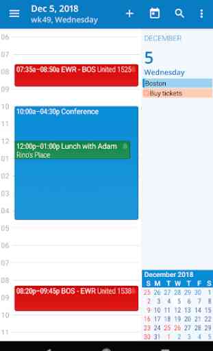 aCalendar+ Kalender & Tasks 2