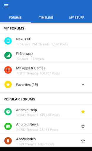 Forums for Android™ 1