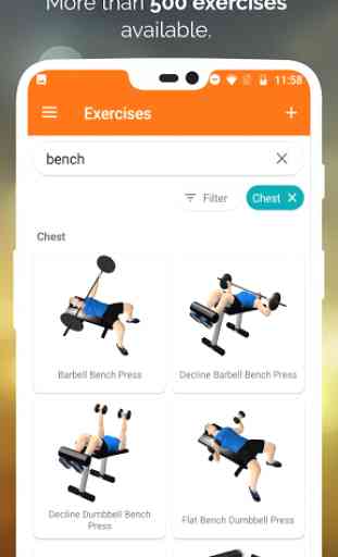 Gym WP - Dumbbell, Barbell and Supersets Workouts 4