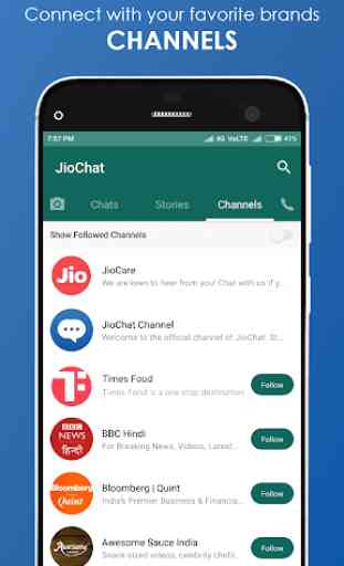 JioChat: HD Video Call 3