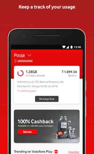 MyVodafone (India) - Online Recharge & Pay Bills 1