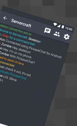 PickaxeChat für Minecraft 2