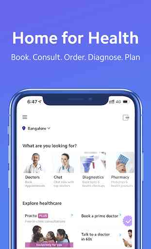 Practo - Book Doctor Appointments & Consult Online 1