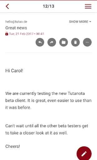 Tutanota: einfach sicher mailen 3