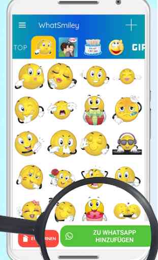 WhatSmiley - Smileys, GIFs, emoticons & stickers 4