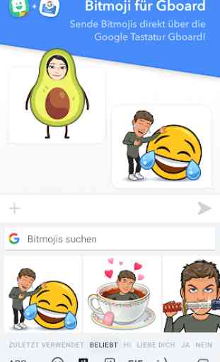Bitmoji – persönliche Emoji 2
