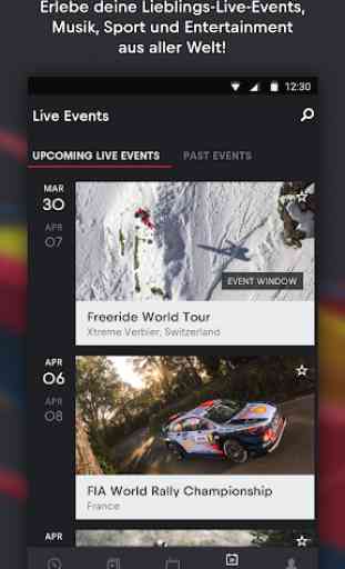 Red Bull TV: Live-Sport, Musik & Unterhaltung 2